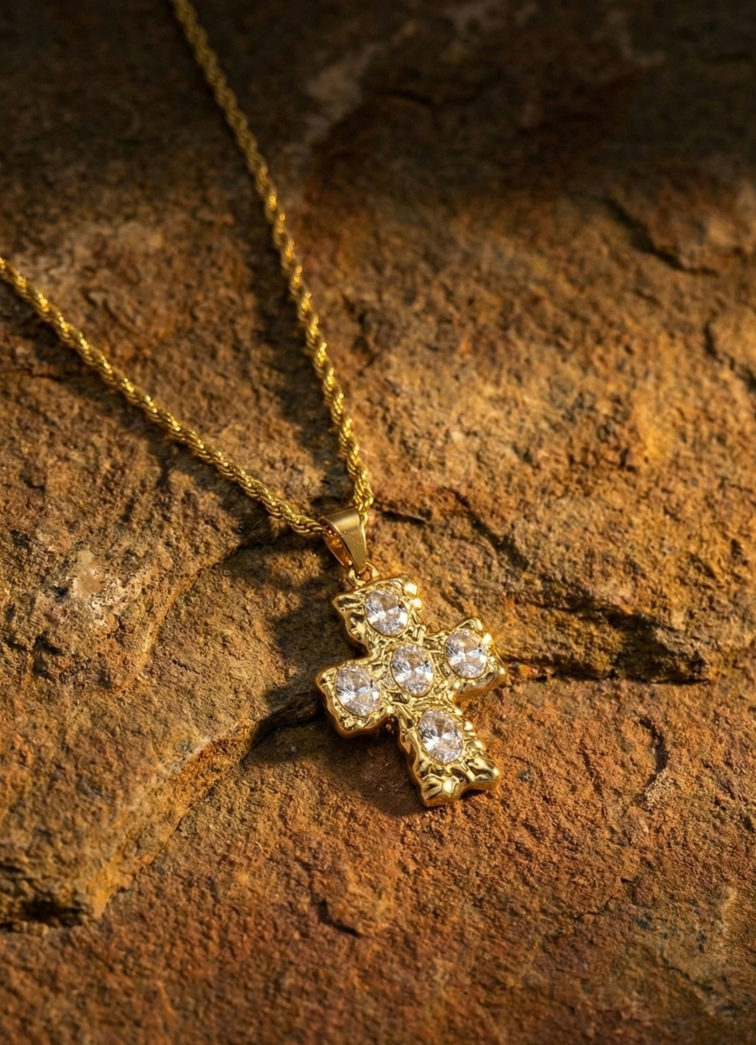 COLLANA CROSS DIAMOND