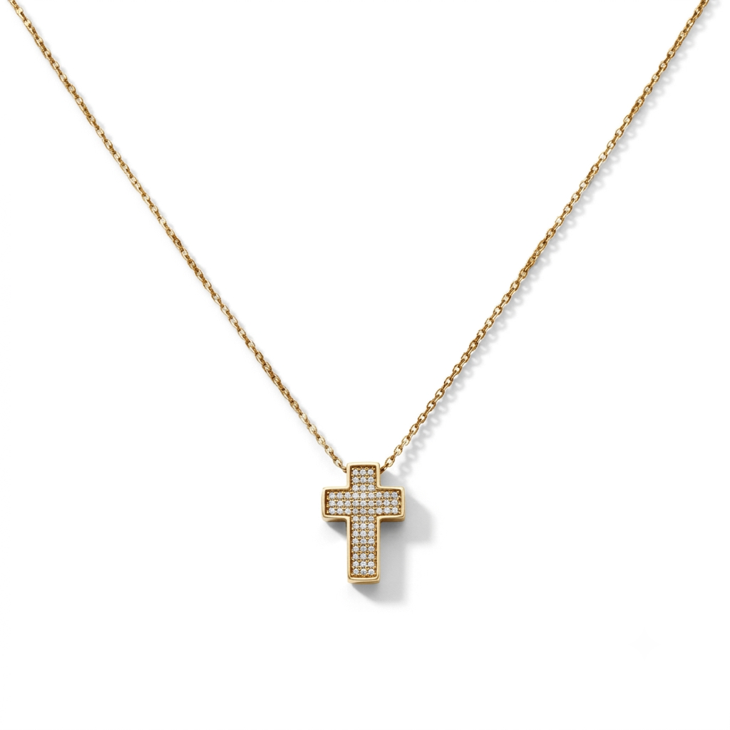 CROSS SQUARE NECKLACE