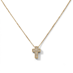 CROSS SQUARE NECKLACE