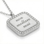 TARGHETTA INCISIONE QUADRATA GLOW