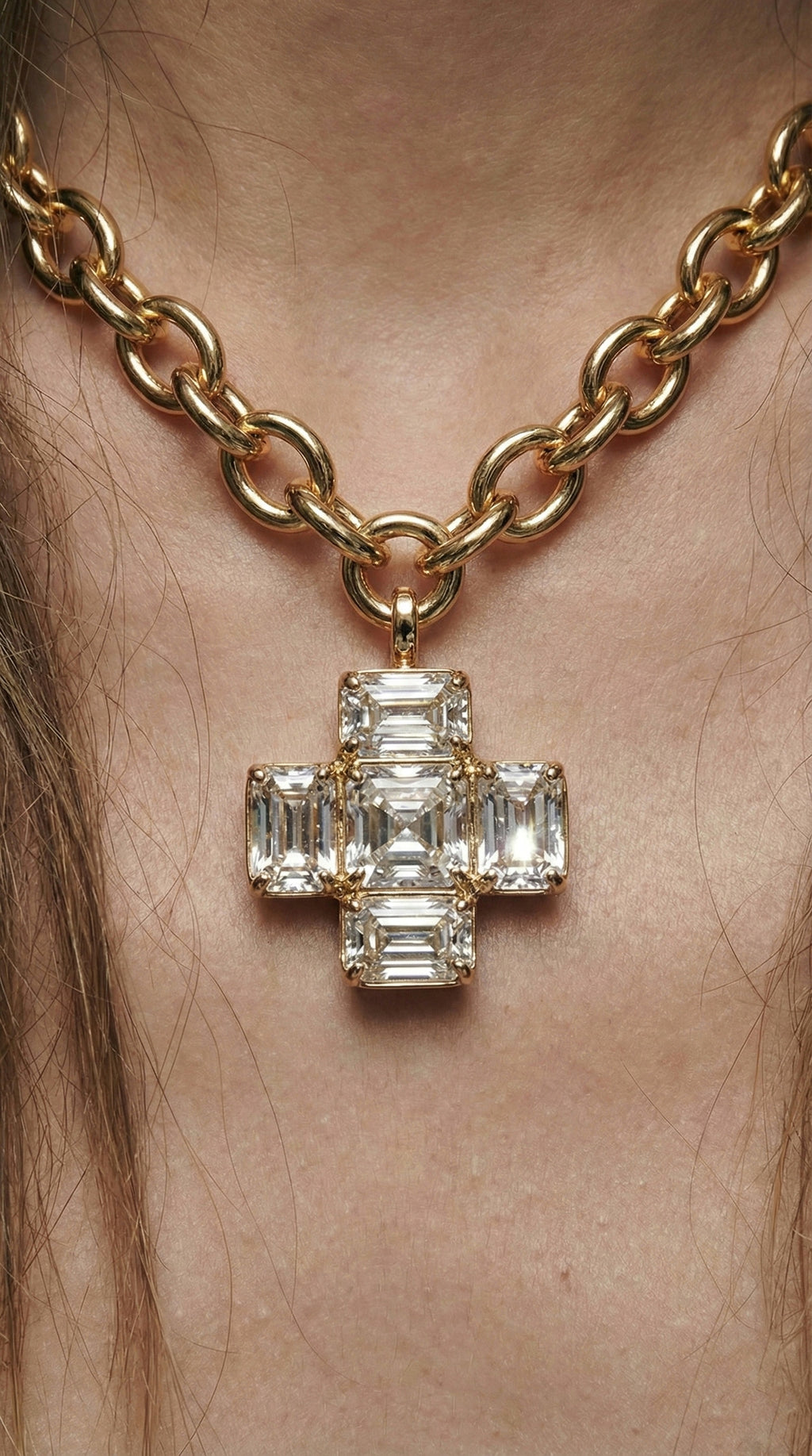 COLLANA CROSS DEA