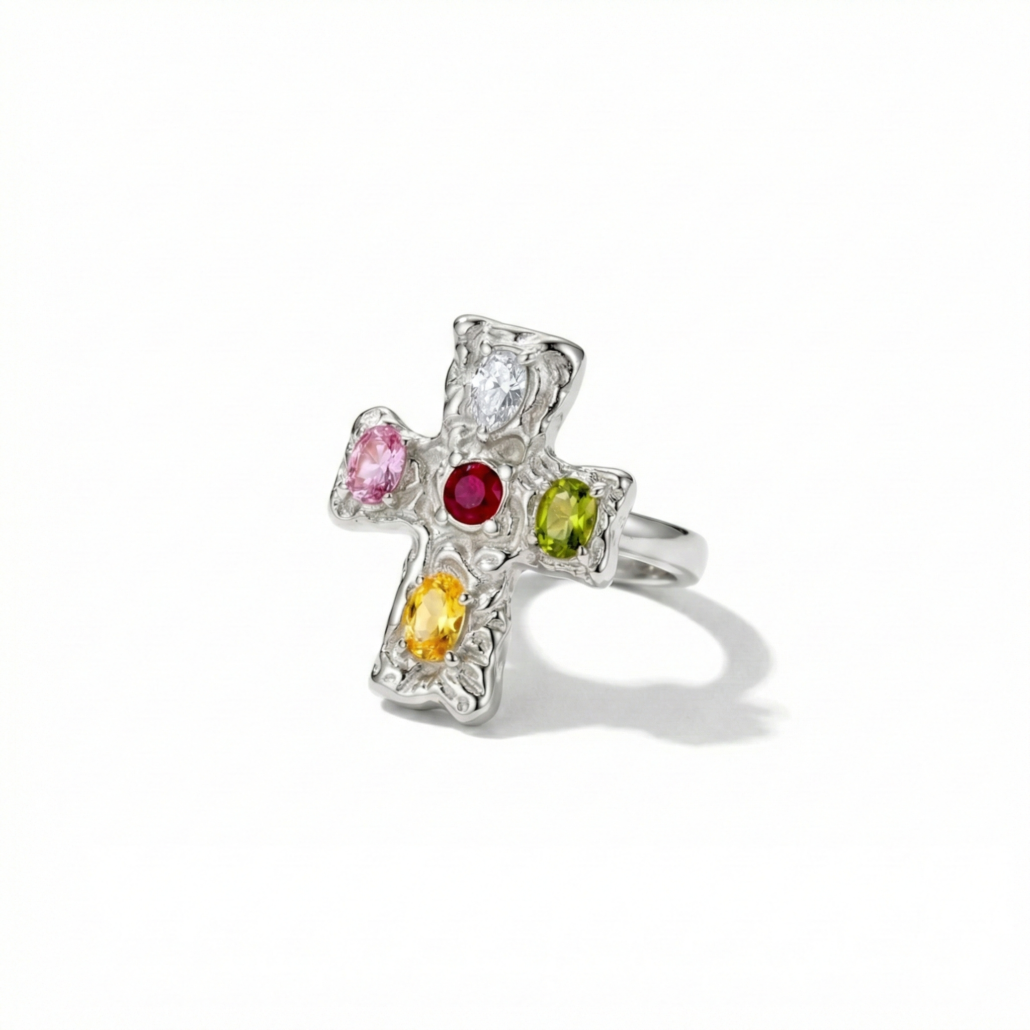 ANELLO CROSS DIAMOND