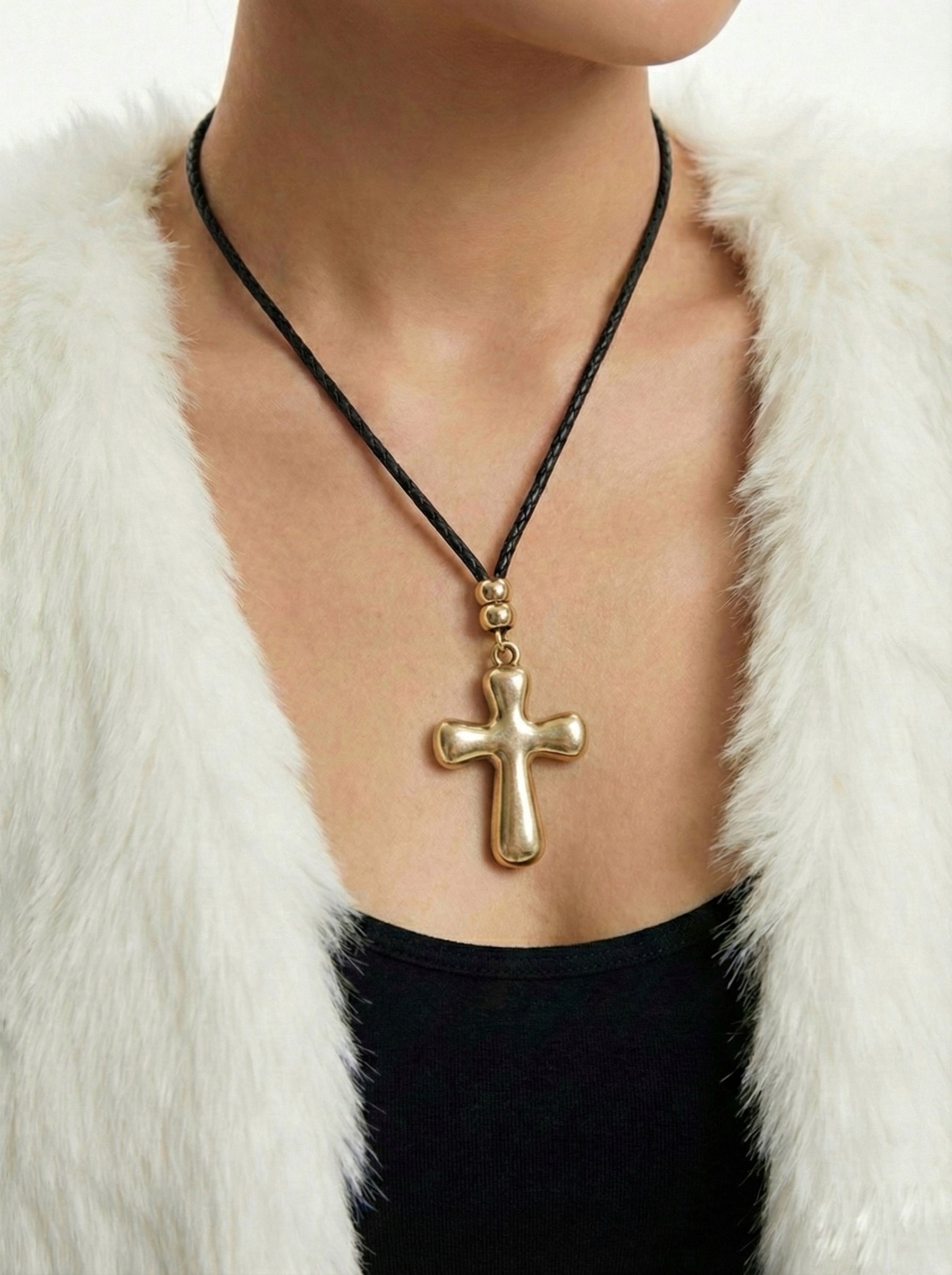 COLLANA CROSS KURA