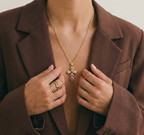 COLLANA CROSS MULTICOLOR