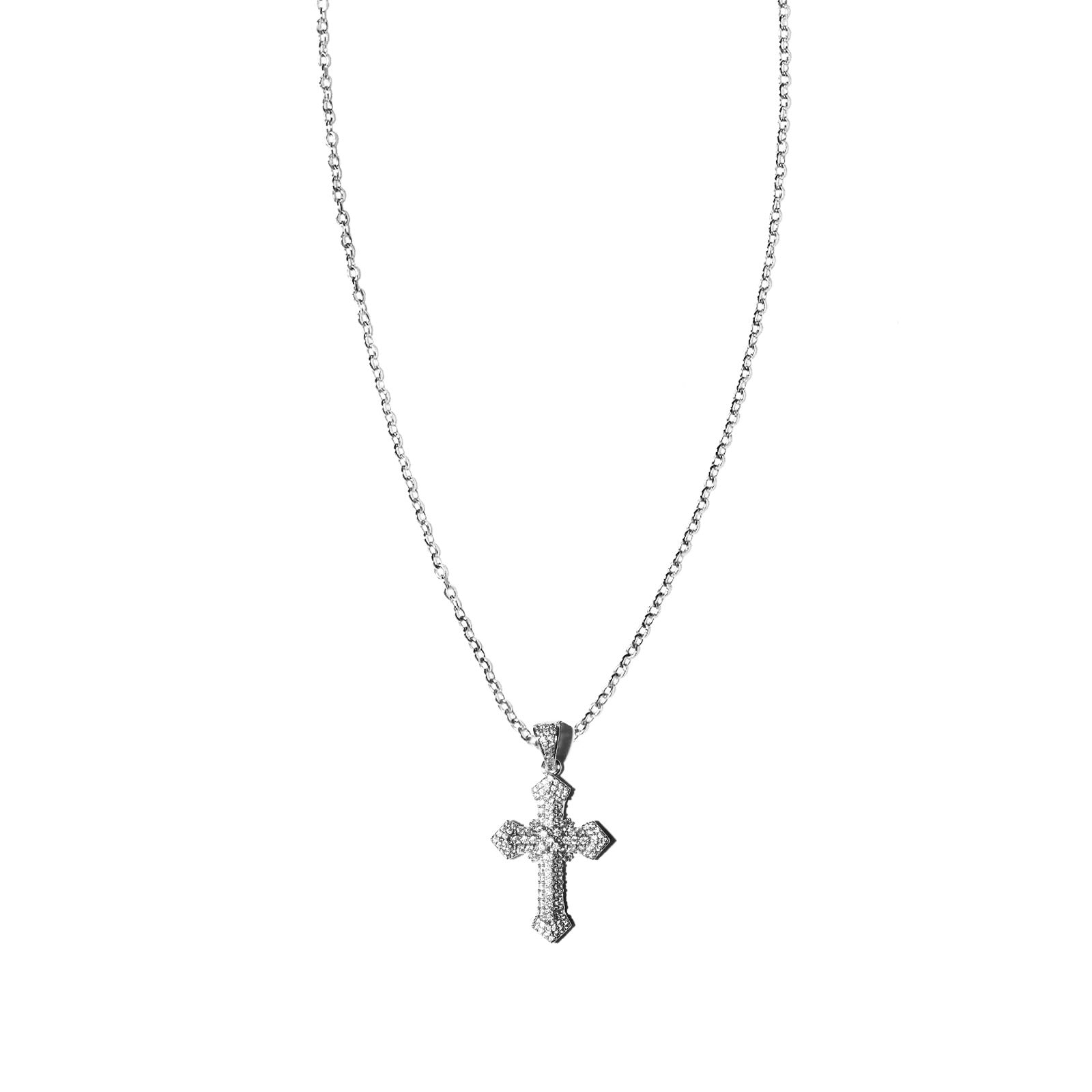 KULT CROSS NECKLACE