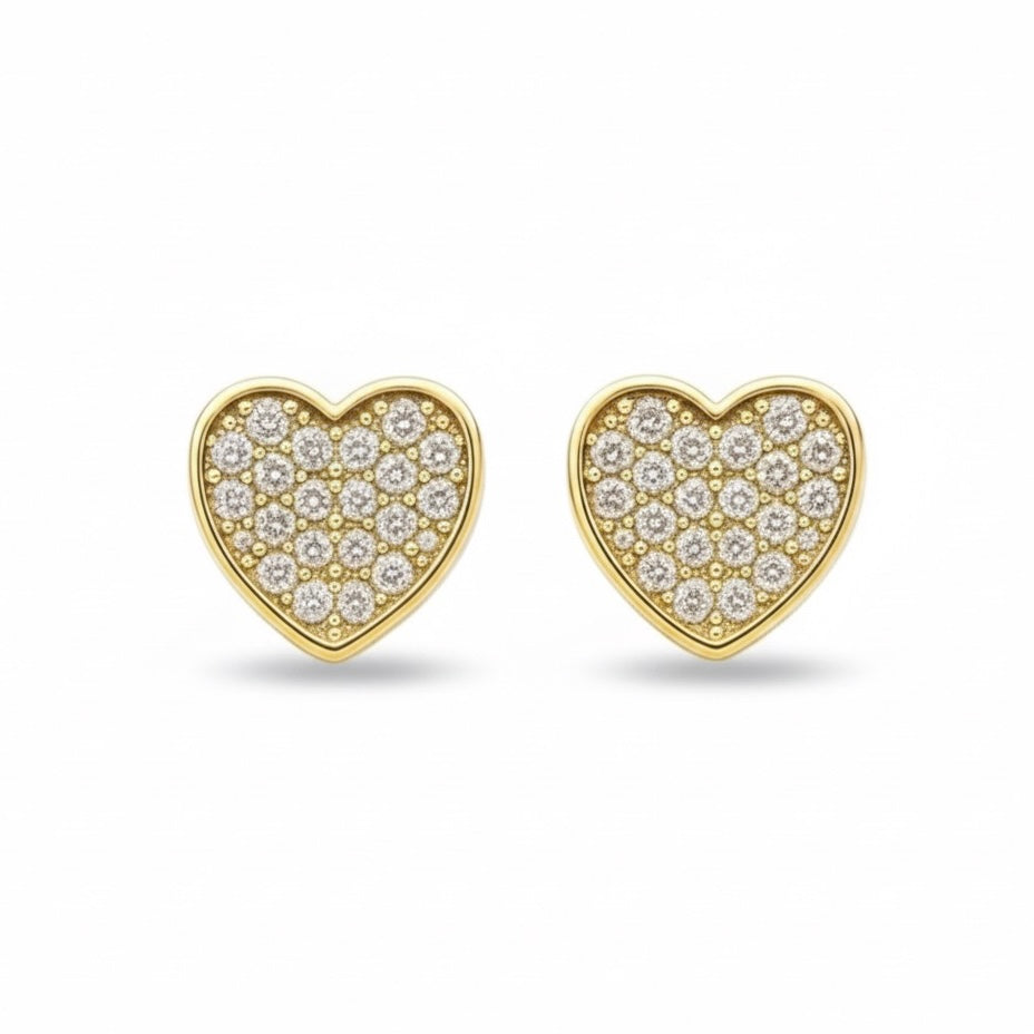 ORECCHINI MINI CUORE GLOW