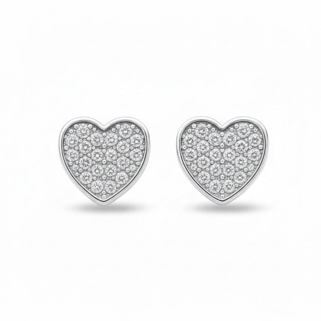 ORECCHINI MINI CUORE GLOW