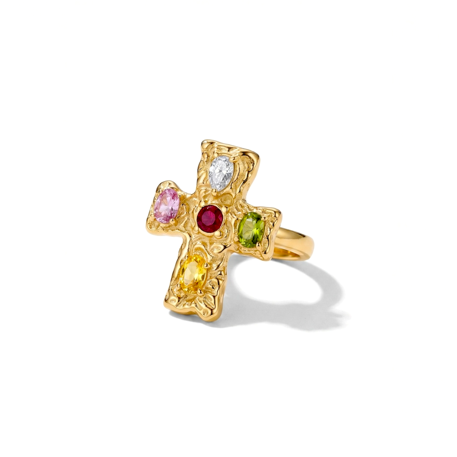 ANELLO CROSS DIAMOND