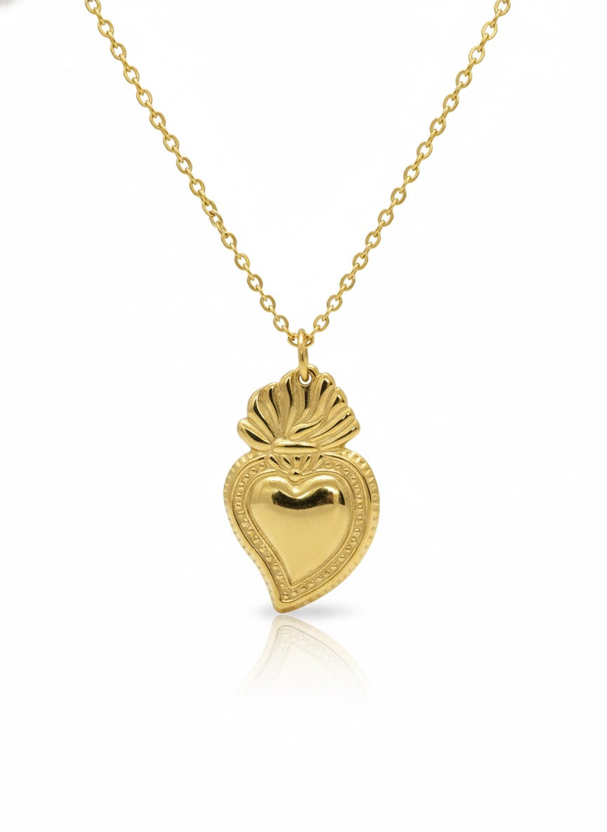 COLLANA LOW CUORE SACRO