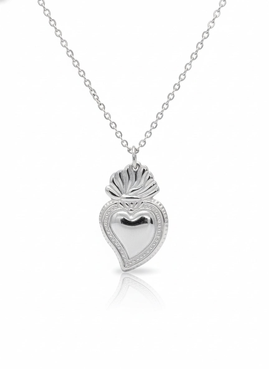 COLLANA LOW CUORE SACRO