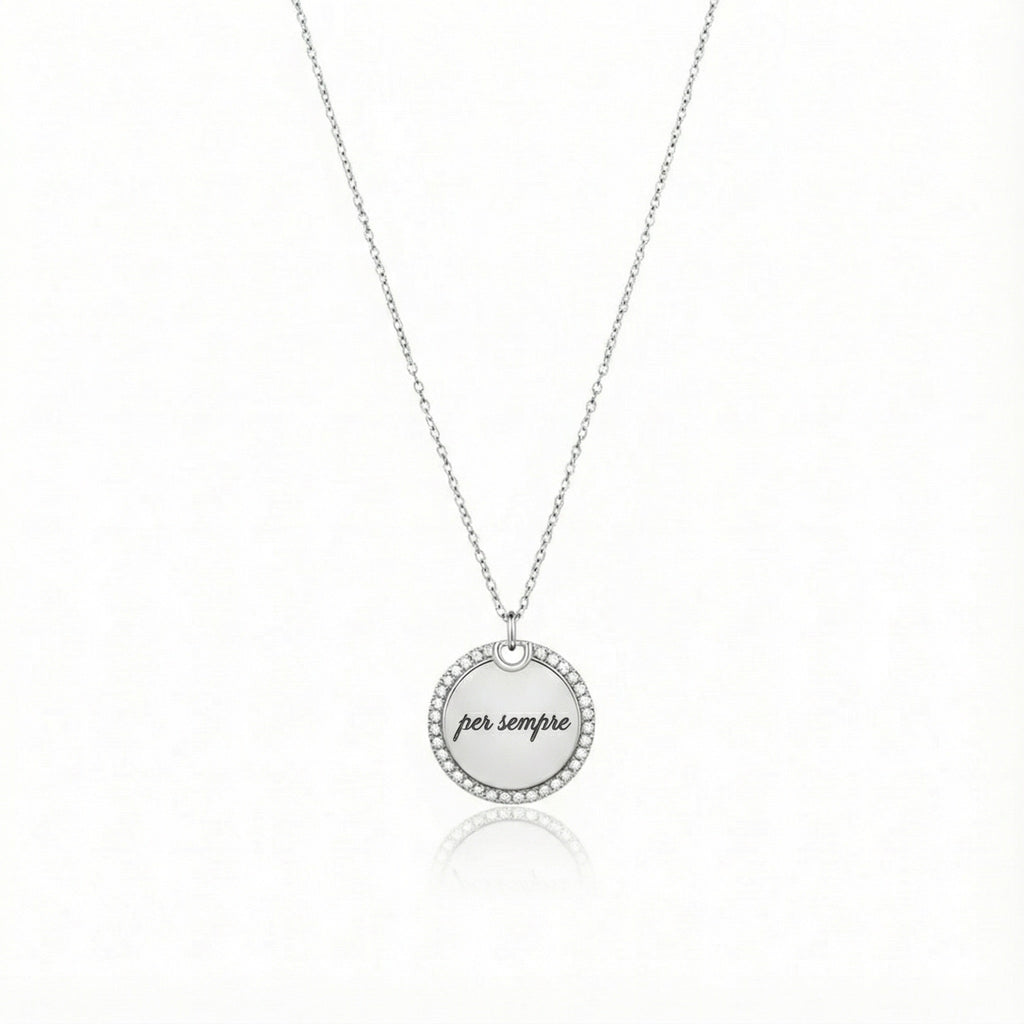 TARGHETTA INCISIONE GLOW TONDA