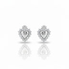 ORECCHINI CUORE SACRO